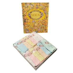 Soen SMP Semi Full Panty Pastel Color Embroidered Size Large